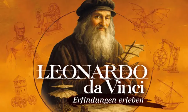 Zum Start der Leonardo-Ausstellung können Besucher die Mitmach-Stationen in Mannheim kostenlos erleben. | Foto: rem gGmbH Stiftungsmuseen / Mit Unterstützung von KI