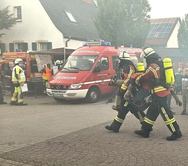 Jahreshauptübung Feuerwehr Ubstadt-Weiher  | Foto: FW