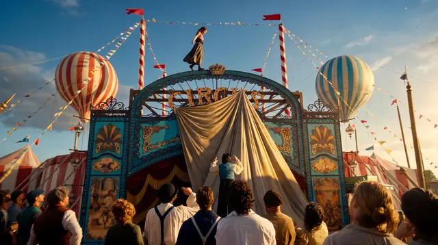 Der Circus - Welt der Träume: Die ARD-Serie erzählt von der Entstehung eines Münchner Zirkus im frühen 20. Jahrhundert. | Foto: ©DegetoBR/DreamtoolEntertainment/Michael Schreitel (Repro)