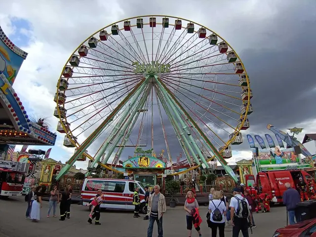 vor dem Riesenrad | Foto: Ich
