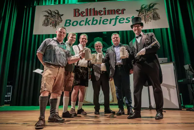 Fassanstich beim 24. Bellheimer Bockbierfest am 9. Oktober 2026 in der Festhalle Bellheim. | Foto: Paul Needham