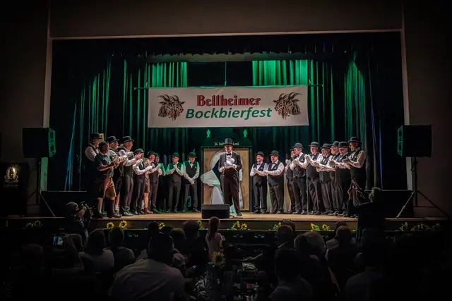 Andreas Bantele ist der 24. Bellheimer Lord. Er wurde am Freitagabend, 9. Oktober 2026, beim traditionellen Bockbierfest in der Bellheimer Festhalle feierlich in sein Amt für die Saison 2026/2027 eingeführt. | Foto: Paul Needham