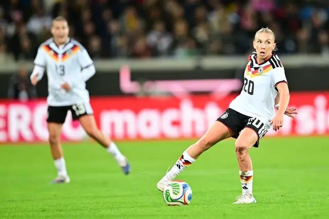Stark am Ball: Mittelfeldantreiberin Elisa Senß | Foto: Sebastian Christoph Gollnow/dpa