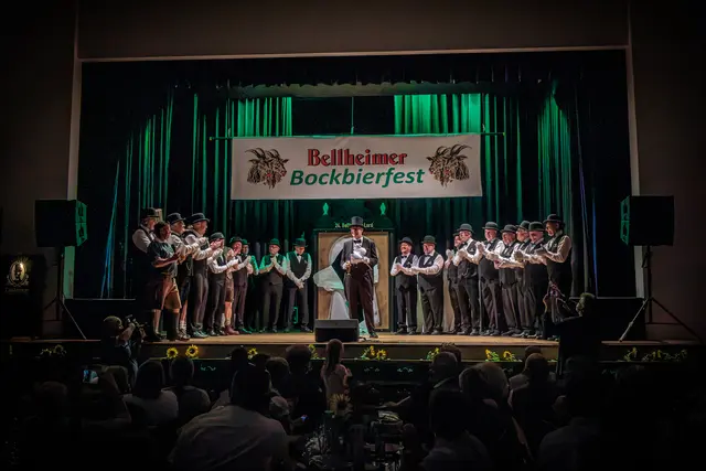 Andreas Bantele ist der 24. Bellheimer Lord. Er wurde am Freitagabend, 9. Oktober 2026, beim traditionellen Bockbierfest in der Bellheimer Festhalle feierlich in sein Amt für die Saison 2026/2027 eingeführt. | Foto: Paul Needham