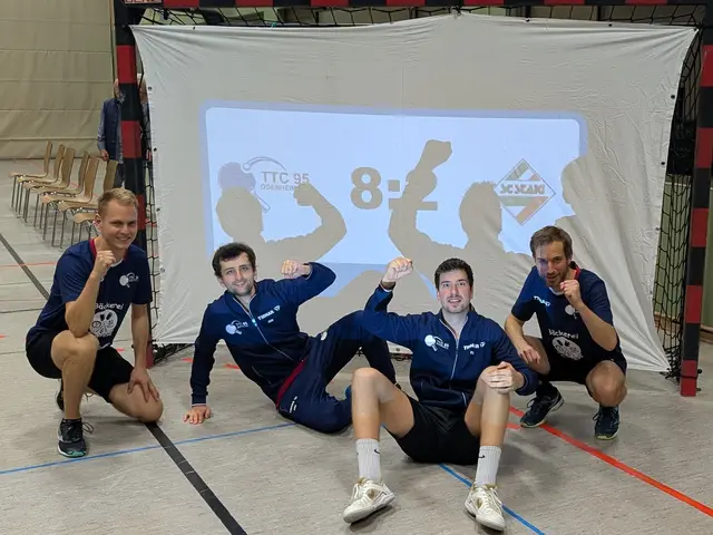 Glückliches Team nach drei Siegen in Folge! | Foto: R.W.