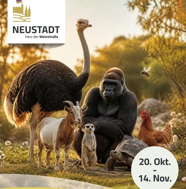 Welches Klimatier bist du? In Neustadt startet eine Ausstellung, die Klimaschutz spielerisch erklärt und zum Mitmachen einlädt. | Foto: Stadt Neustadt