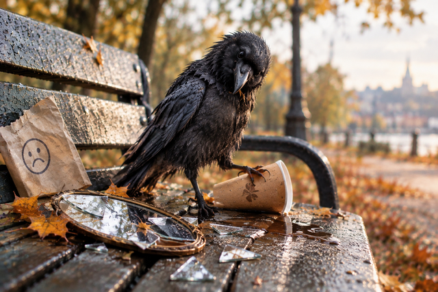 Pechvogel der Woche: Die Waage findet zurück zur eigenen Stimme | Foto: Katharina Wirth/erstellt mit KI