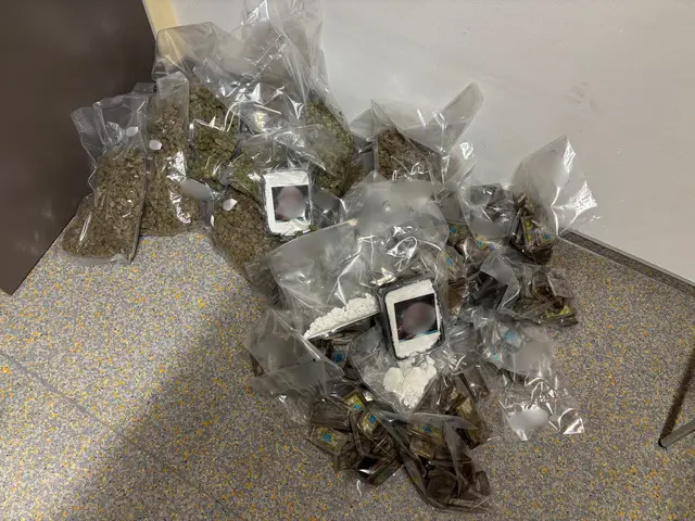 Bei einer großangelegten Drogenrazzia im Landkreis Germersheim stellte die Polizei Cannabis, Amphetamin, Kokain, Bargeld und Waffen sicher. Vier Tatverdächtige sitzen in Untersuchungshaft, ein weiterer wird mit Europäischem Haftbefehl gesucht. | Foto: Polizeipräsidium Rheinpfalz
