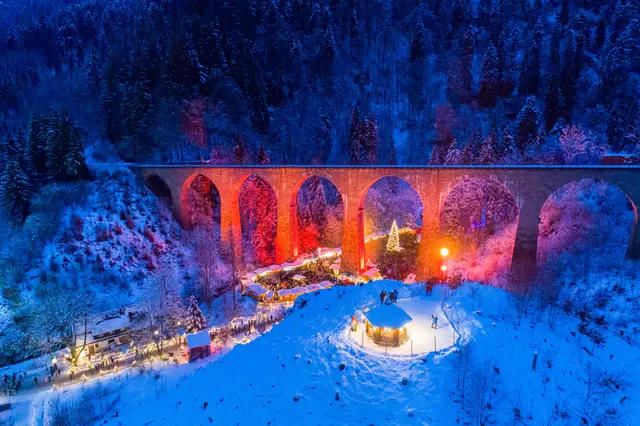Weihnachtsmarkt in der Ravennaschlucht bei Breitnau - jetzt die heiß begehrten Tickets sichern | Foto:  ©Hochschwarzwald Tourismus GmbH