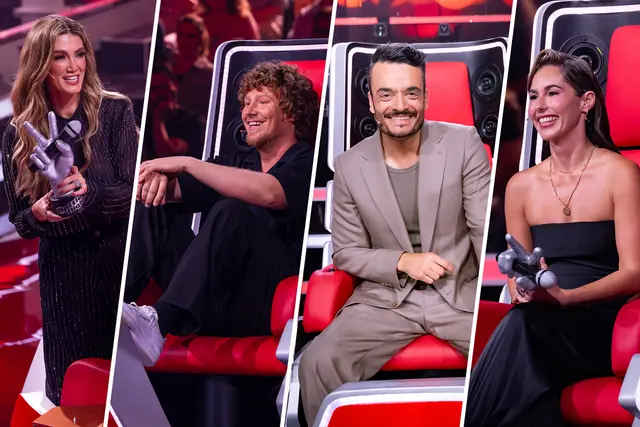 The Voice of Germany: Die Battle-Phase erhält an vier Abenden prominente Unterstützung. | Foto: Joyn/Richard Hübner/Claudius Pflug;/The Voice of Germany