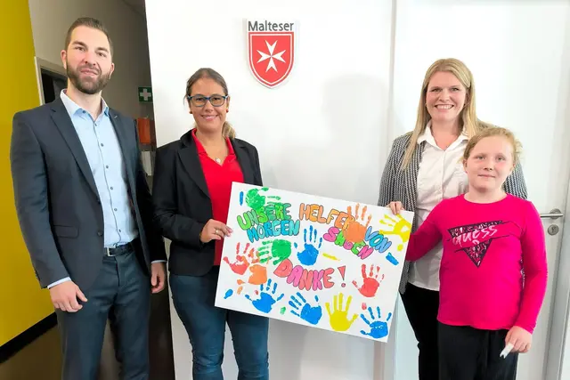 Die Malteser in Speyer erhalten 22.500 Euro für Kurse zu Kindernotfällen. | Foto: Jana Hepperle/Malteser