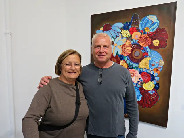 Heidi und Uwe Büßecker aus Wieblingen besuchten ihre Tochter Christin, der Mitarbeiterin von Werner Lauth | Foto: Brigitte Melder