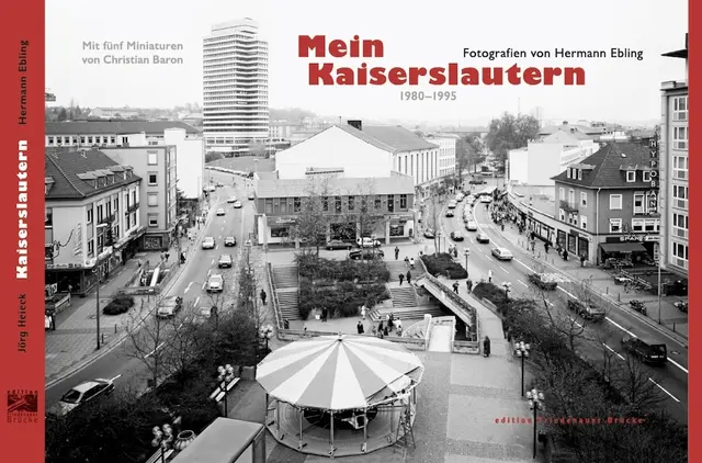Hermann Ebling, Jörg Heieck und Christian Baron stellen den Bildband „Mein Kaiserslautern – Lautre“ im Stadtmuseum Kaiserslautern vor. Das Foto zeigt das Buchcover.  | Foto: edition Friedenauer Brücke/gratis