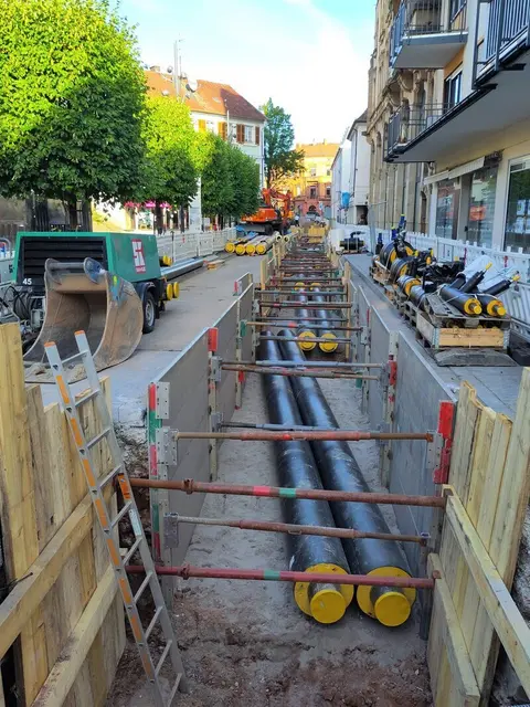 Mit dem Ausbau der Fernwärme wachsen in Landau neue Leitungen und neue Fragen für Eigentümerinnen und Eigentümer. | Foto: Stadt Landau