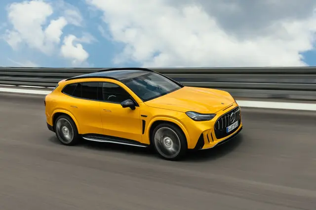 Ein elektrisches SUV ergänzt die AMG-Palette: Das neue Modell soll im Frühjahr in den Handel kommen. | Foto: Mercedes-Benz AG/dpa-mag