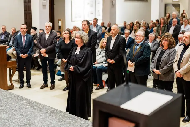 Dr. Verena Schlarb ist die erste Frau im Dekansamt der Evangelischen Kirche Mannheim. | Foto: ekma/Andreas Henn (dV)
