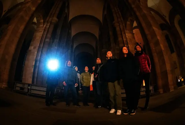 Die Nachtführungen im Speyerer Dom führen in die Krypta und zur Kaisergrablege. | Foto: Domkapitel Speyer/Klaus Landry
