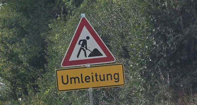 Am Donnerstagmorgen gibt es in Ungstein eine Umleitung. (Symbolbild) | Foto: Eva Bender