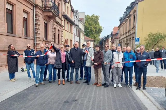 Die Moltkestraße ist fertig saniert. | Foto: Stadt Neustadt