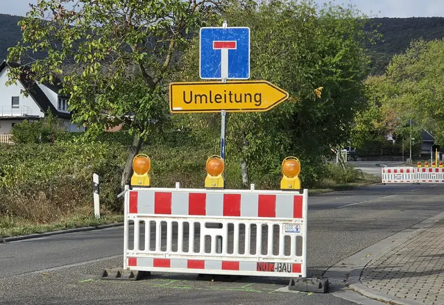 Bad Dürkheim: Umleitung wegen Sperrung in Im Schreck. (Symbolbild) | Foto: Eva Bender