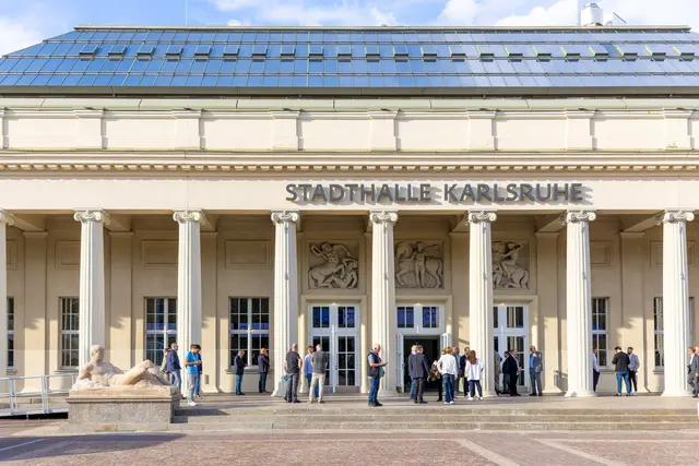 Die Stadthalle Karlsruhe öffnet am 6. November ihre Türen. | Foto: Messe Karlsruhe/Jürgen Rösner