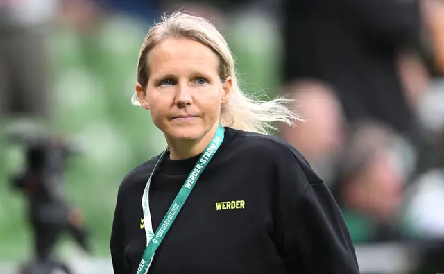 Neuansetzung der Partie gegen Hoffenheim: Werder-Trainerin Friederike Kromp (Archivbild) | Foto: Carmen Jaspersen/dpa