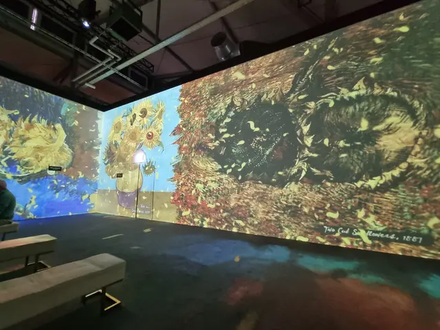 Die immersive Van-Gogh-Ausstellung in der U-Halle zählt zu den Höhepunkten des Veranstaltungswochenendes in Mannheim. | Foto: BAS