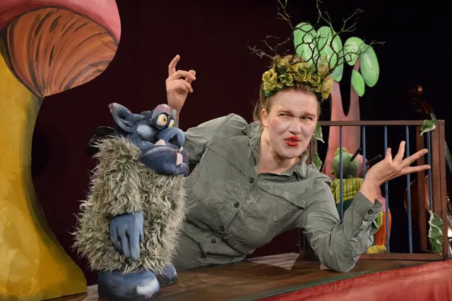 „Elwie und Dritsch“: Das Theater in der Kurve bringt die pfälzische Abenteuergeschichte für Kinder ab vier Jahren ins Stadtmuseum Kaiserslautern. | Foto: Theater in der Kurve/gratis