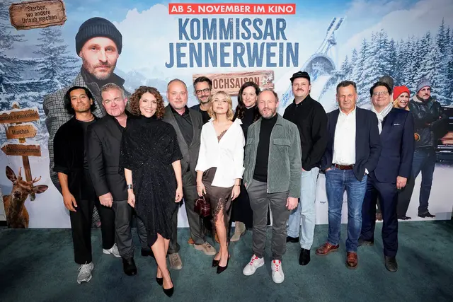 Kommissar Jennerwein – Hochsaison: Der Alpenkrimi feierte in München seine Deutschlandpremiere. | Foto: LEONINE Studios/Andreas Büttner