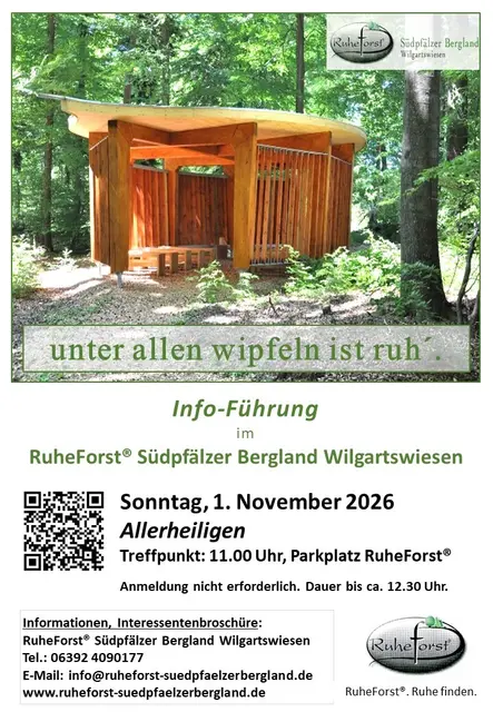 Foto: RuheForst Südpfälzer Bergland Wilgartswiesen