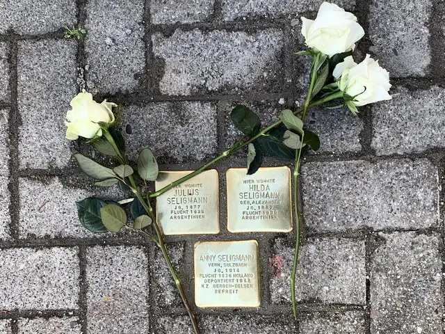 Die Grünen in Speyer nehmen die neueste Verlegung von Stolpersteinen zum Anlass, um zum Schutz jüdischen Lebens aufzurufen. In Speyer hatte es vor kurzem Drohungen gegen die jüdische Kultusgemeinde gegeben. | Foto: Ingrid Elgert