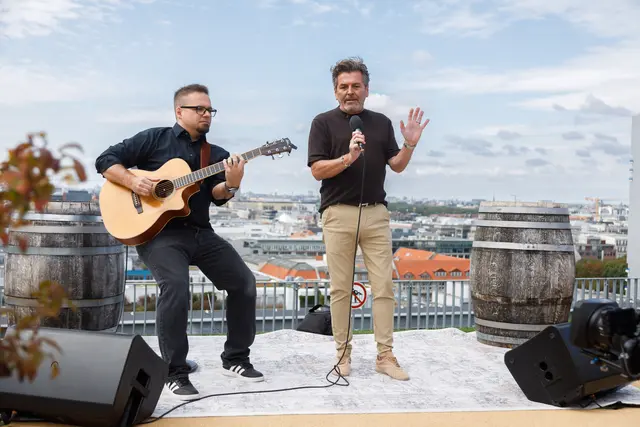 MusikerGrillen: Talksendung von WELT und ROLLING STONE Germany mit Thomas Anders. | Foto: Amin Akhtar/WELT