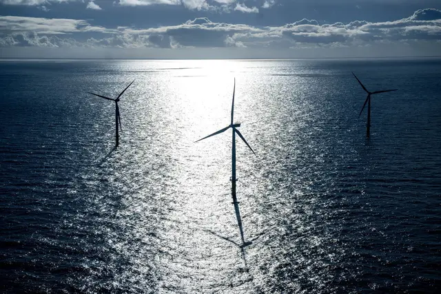 Der Ausbau von Windparks auf See stockt. | Foto: Sina Schuldt/dpa