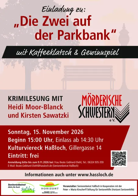 Flyer Krimilesung Plakat | Foto: Jürgen Vogt