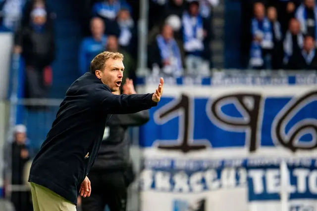 Im DFB-Pokal gefordert: KSC-Trainer Maximilian Senft hofft in Mönchengladbach auf einen Coup | Foto: Julius Frick/dpa