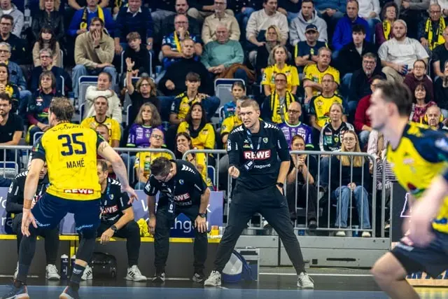 Michel Abt, der Trainer in Spannung | Foto: Wolfgang Neuberth