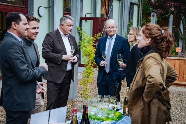 Riesling- und Sektverkostung mit Weingut Stolleis aus Neustadt-Gimmeldingen | Foto: LGS28, Daniel Löwedey