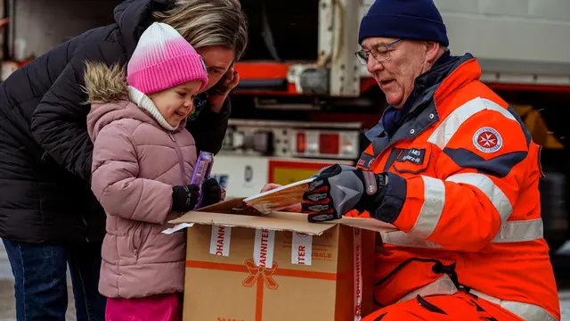 Die Johanniter sammeln bis 11. Dezember Hilfspakete für sechs Zielländer und Deutschland. | Foto: Johanniter-Unfall-Hilfe e.V. Regionalverband Bergstraße-Pfalz