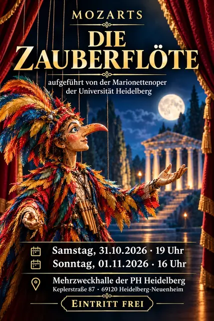 Die Marionettenoper der Universität Heidelberg lädt ein zu ihrem neuesten Projekt | Foto: Marika Suhm-Tintelnot