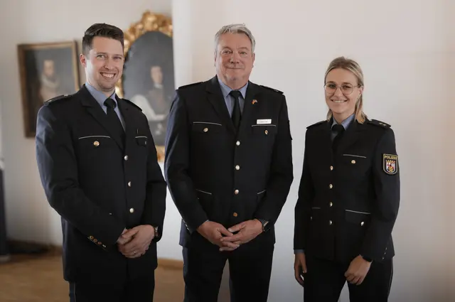 Eva-Christina Buchheit leitet seit Montag die Polizeiinspektion Zweibrücken. Die 39-Jährige ist die erste Frau an der Spitze der Dienststelle und folgt auf Nicolai Zöller | Foto: Polizeipräsidium Westpfalz