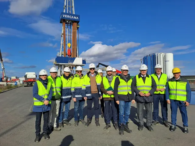 Vertreter aus Frankreich, Rheinland-Pfalz und Baden-Württemberg besuchten die Geothermie-Anlage in Landau. | Foto: @SGD Süd