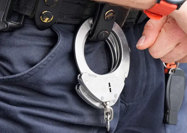 Die Bundespolizisten nahmen den Mann an der Grenze fest. (Symbolbild) | Foto: Soeren Stache/dpa