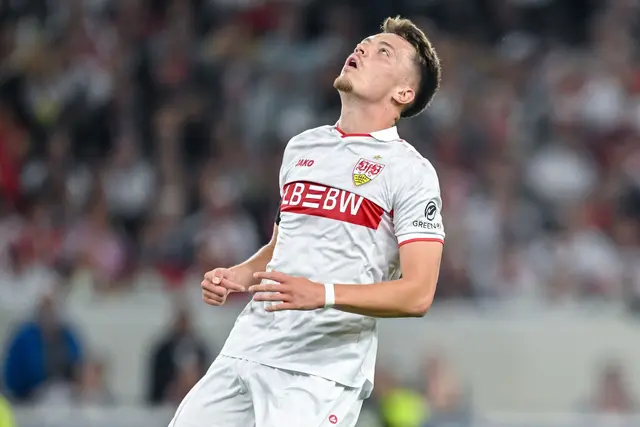 Traf für den VfB bisher nur im Pokal: Dzenan Pejcinovic (Archivbild) | Foto: Harry Langer/dpa