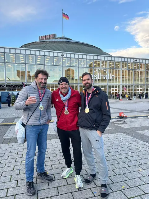 (v.l.n.r.) Steffen Seyler, Maik Madeheim und Dominik Klein | Foto: Miriam Klein