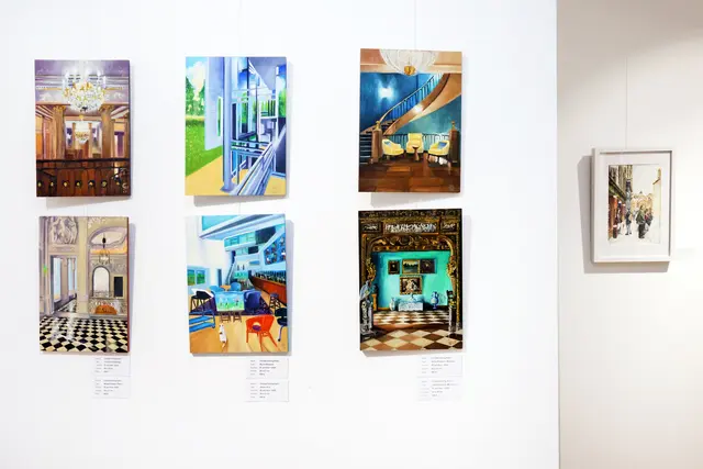 Kunstwerke von Christel Fahrig-Holm | Foto: Aparte Kunst Galerie