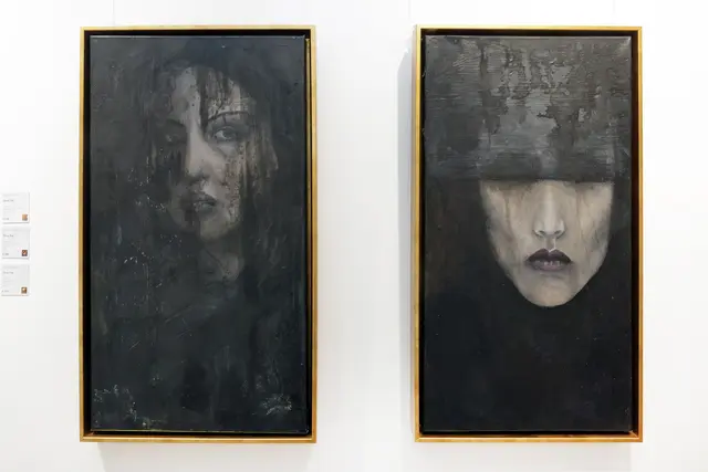 Kunstwerke von Barbara Raddatz | Foto: Aparte Kunst Galerie