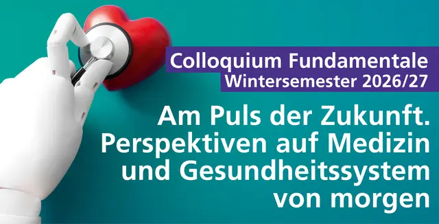 weiße Roboterhand prüft mit Stethoskop rotes Spielzeugherz