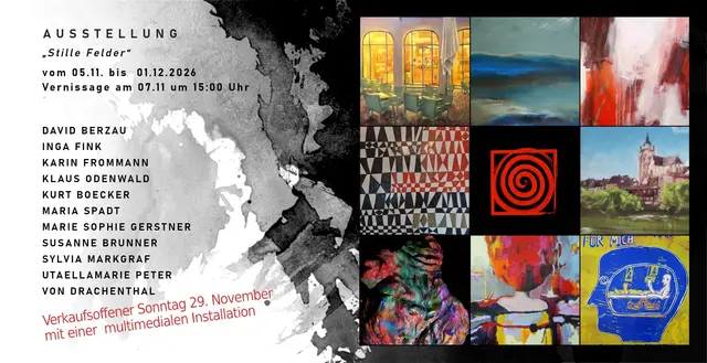 Einladung zur Ausstellung "Stille Felder" | Foto: Galerie Aparte Kunst