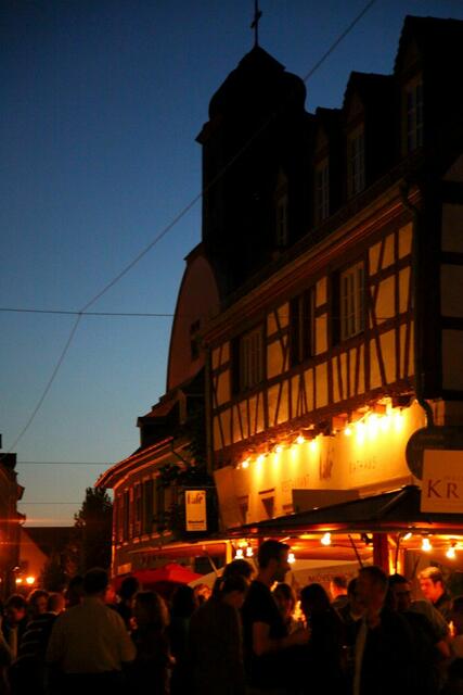 Hist. Marktplatz bei Nacht | Foto: Urlaubsregion Freinsheim