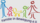 Foto: Familie in Bewegung